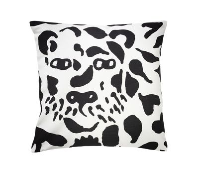 Iittala Oiva Toikka Kissenbezug 47 x 47 cm Cheetah Schwarz/Weiß 1062513