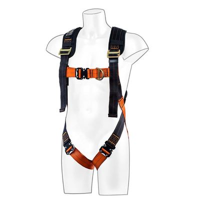 Portwest Ultra 2-Punkt-Geschirr FP72K1RS Schwarz/Orange Gr. S/M/L