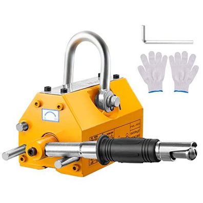 VEVOR Hebemagnet 600 kg 1320 lbs Permanentmagnet mit Auslösehebel