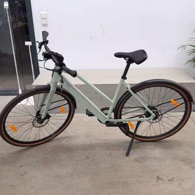 DERUIZ City eBike 36V/360Wh 250W/35Nm Elektrofahrrad mit Riemenantrieb