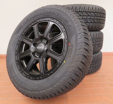 Allwetterräder Ford Ranger 2011-23 Yokohama GeolandarATG015 265 60 18 Dotz Alus