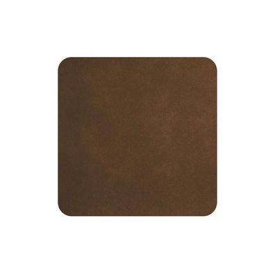ASA Untersetzer 4er Set, dark sepia, soft leather optic, 78577076 1 Set
