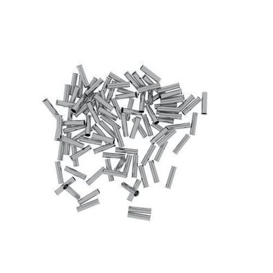 100 Stück 2,5/12 Aderendhülsen unisoliert 2,5mm²/12mm Aderendhülse
