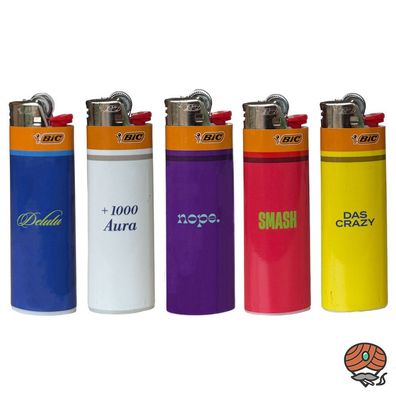 5 BIC Maxi Jugendwort Feuerzeuge verschiedene Farben 5x nicht wählbar
