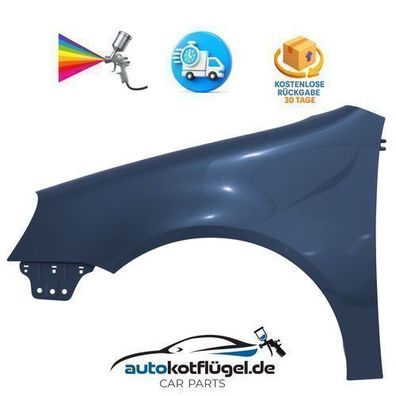 Kotflügel VW Golf V 5 LC5F Links 03-09 Neu Lackiert