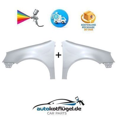 Kotflügel VW Golf V 5 LA7W 03-09 Links + Rechts Neu Lackiert