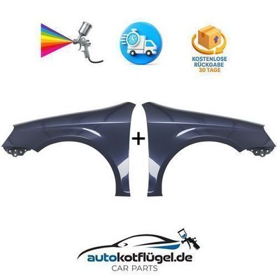 Kotflügel VW Golf V 5 Variant LC5F 07-09 Links + Rechts Neu Lackiert