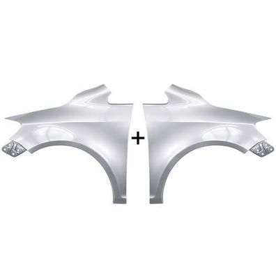 Kotflügel VW Golf PLUS Links + Rechts LR7L 05-14 Neu Lackiert