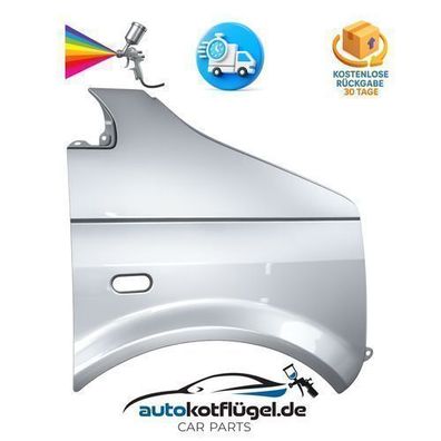 Kotflügel VW Transporter T5 Rechts LA7W 03-15 Neu Lackiert