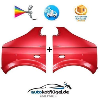 Kotflügel VW Transporter T5 Links + Rechts LY3D 03-15 Neu Lackiert