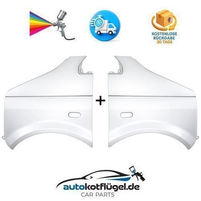 Kotflügel VW Transporter T5 Links + Rechts LB9A 03-15 Neu Lackiert