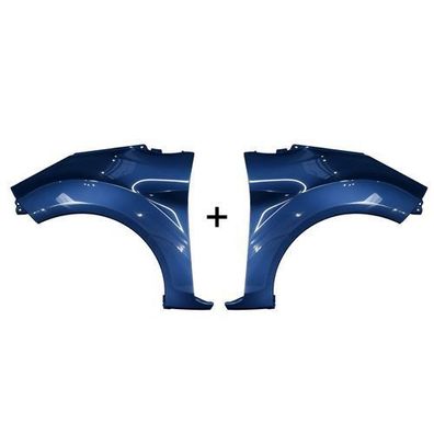 Kotflügel FORD FIESTA MK7 Links + Rechts CCVC Nautical Blau 08-17 Neu Lackiert