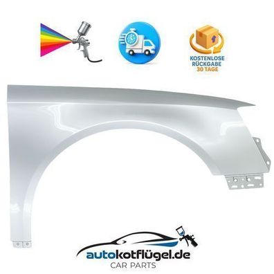 Kotflügel VW Passat B6 Rechts LA7W 05-10 Neu Lackiert