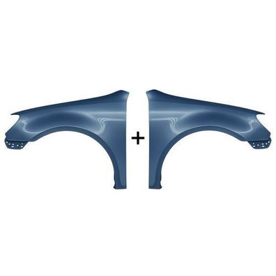 Kotflügel VW Golf VI 6 Links + Rechts LC5F 08-13 Neu Lackiert