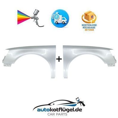 Kotflügel VW Passat B6 Links + Rechts LA7W 05-10 Neu Lackiert