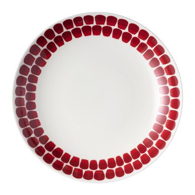 Arabia Tuokio plate deep 24cm red 1073643