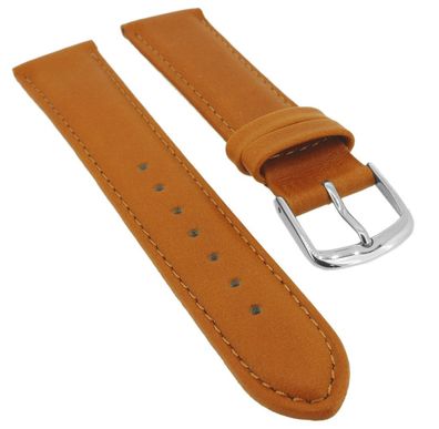 Ersatzband Uhrenarmband Leder Band Hellbraun 26584S