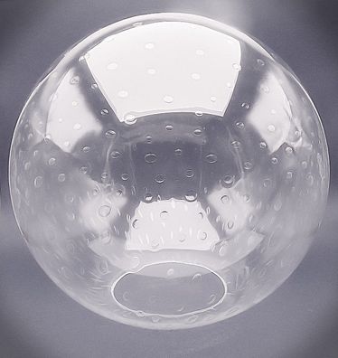 Ersatzglas Blasenglas große Blasen, Ø350mm, Öffn. Ø 135mm, entspr. BEGA 112273.3