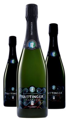 3 x Taittinger Brut Réserve FIFA WM Limited Edition