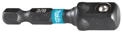 Makita Adapter von 1/4" 6KT auf 3/8" 4KT B-66868 3/8"-Vierkant • 50 mm • 1 Stück