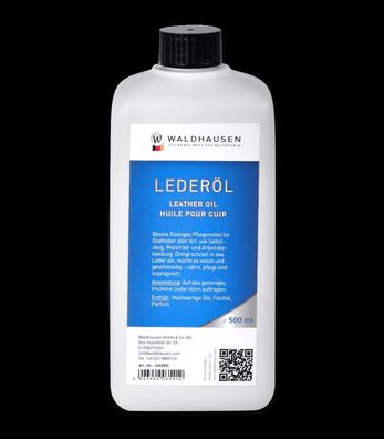 Lederöl hell, flüssig, 500 ml