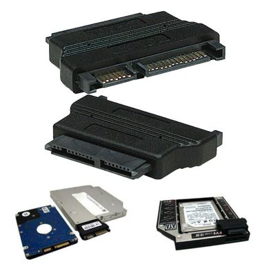 N08 Micro SATA 7 + 9 16Pin auf SATA 22Pin Adapter für 1,8 Zoll HDD SSD Laufwerke