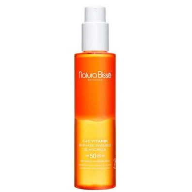 Natura Bissé C+ Vitamin Bi-Phase Unsichtbarer Sonnenschutz SPF50