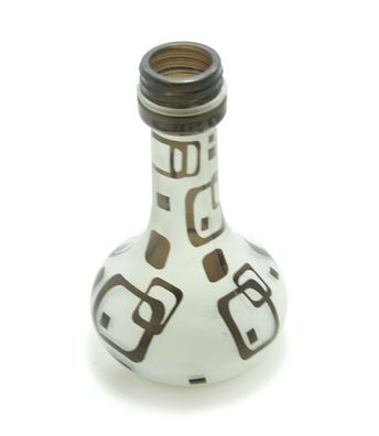 Retro Flasche Schwarz