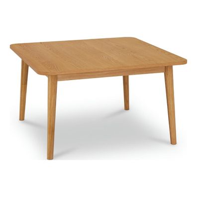 Couchtisch Gorbin 90x90 cm Eiche Natur - Modern mit Massivholzbeinen