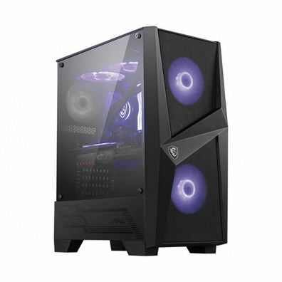 MSI GEH Midi MAG Forge 100M, (B/Tempered Glas/RGB Fan)
