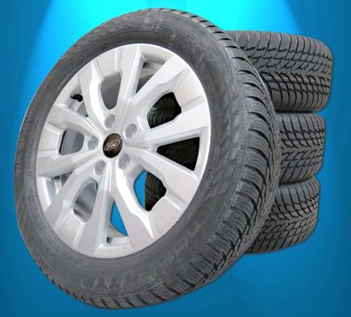Winterräder Satz FORD Transit Tourneo Connect AB 2022 215 55 17 Nokian Alu Silbe