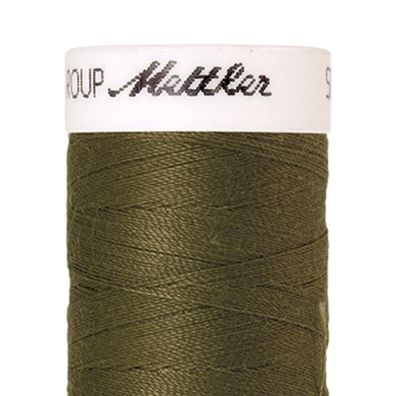 Seralon 200m col. 420 (Olive Drab) Nähgarn von Amann Mettler - Hochwertiges Nähgar