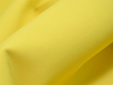 Abendmode Baumwoll-Stretch Stoff in gelb - 130cm breit - Stoff glatt UNI