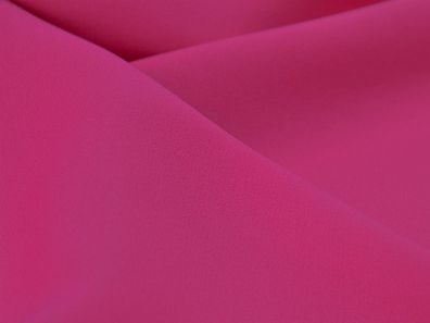 Abendmode Crêpe Georgette aus Polyester in lila - 150cm breit - Stoff glatt UNI