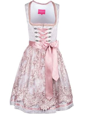 Krüger Dirndl Delia 60er Länge natur - Größe: 36