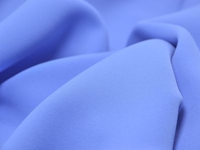 Abendmode blauer Stoff aus Polyester, leicht, fließend - 145cm breit - Stoff glatt