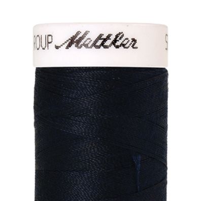 Seralon 200m col. 810 (Blue Black) Nähgarn von Amann Mettler - Hochwertiges Nähgar