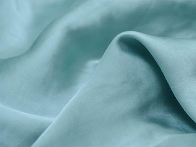 Fehlerhaft -20% Abendmode Satin aus Polyester, glänzend, uni, blau - 145cm breit