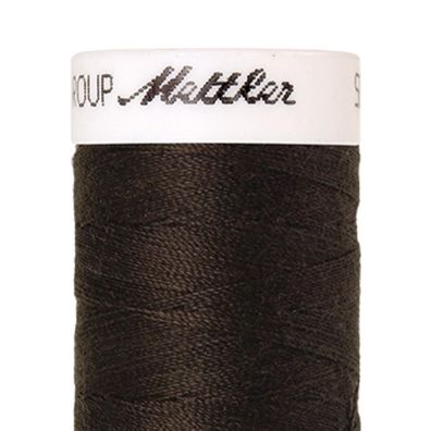 Seralon 200m col. 1382 (Black Peppercorn) Nähgarn von Amann Mettler - Hochwertiges