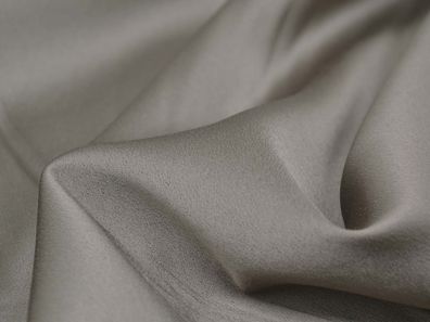 Abendmode Satin aus Viskose, glänzend, uni, khaki, braun - 115cm breit - Stoff