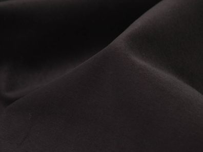 Abendmode Samt Stoff flach in dunkelbraun - 140cm breit - Stoff leicht glänzend UNI