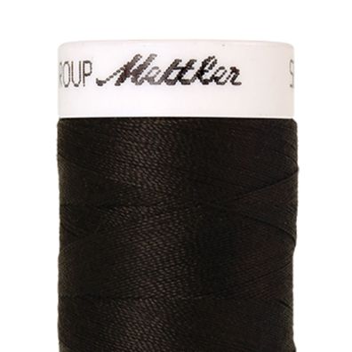 Seralon 200m col. 1050 (Ebony) Nähgarn von Amann Mettler - Hochwertiges Nähgarn