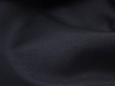 Abendmode Futtertaft „Venezia“ uni schwarz - 140cm breit - Stoff glatt UNI
