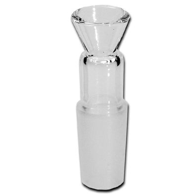 Durchziehkopf Glas mit 2mm Loch - NS 19