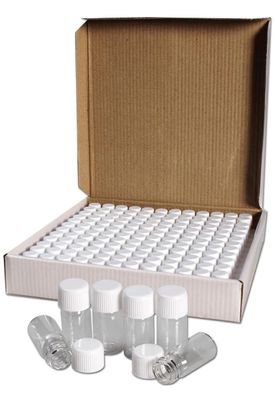 Schraubdeckelgläschen klar 2,5ml