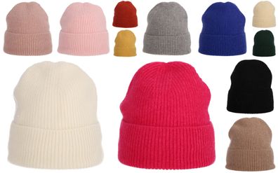 Wintermütze weicher Warmer Grobstrick Beanie Mütze Strickmütze Herren Damen Unisex