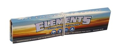 Elements connoisseur - KingSize slim + Tips - 1 Pack