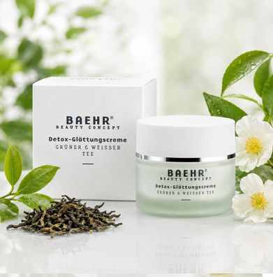 BAEHR BEAUTY Concept Detox-Glättungscreme Grüner & Weißer Tee 50 ml