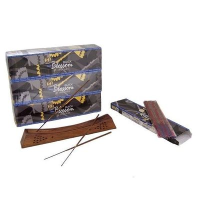 Satya Räucherstäbchen Black Blossom - 30g Päckchen