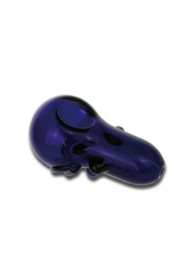 Handpfeife Glas Scarface blau